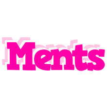 Ments dancing logo