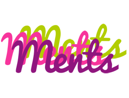 Ments flowers logo