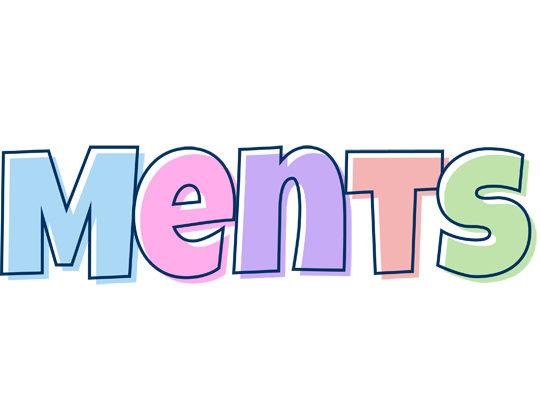 Ments pastel logo