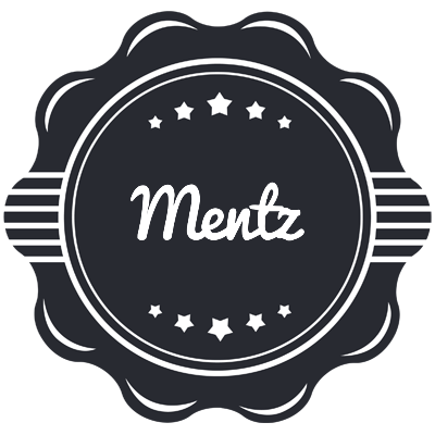 Mentz badge logo