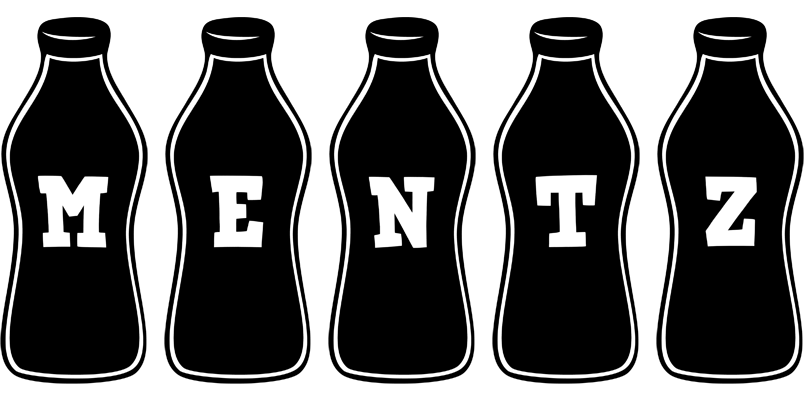 Mentz bottle logo