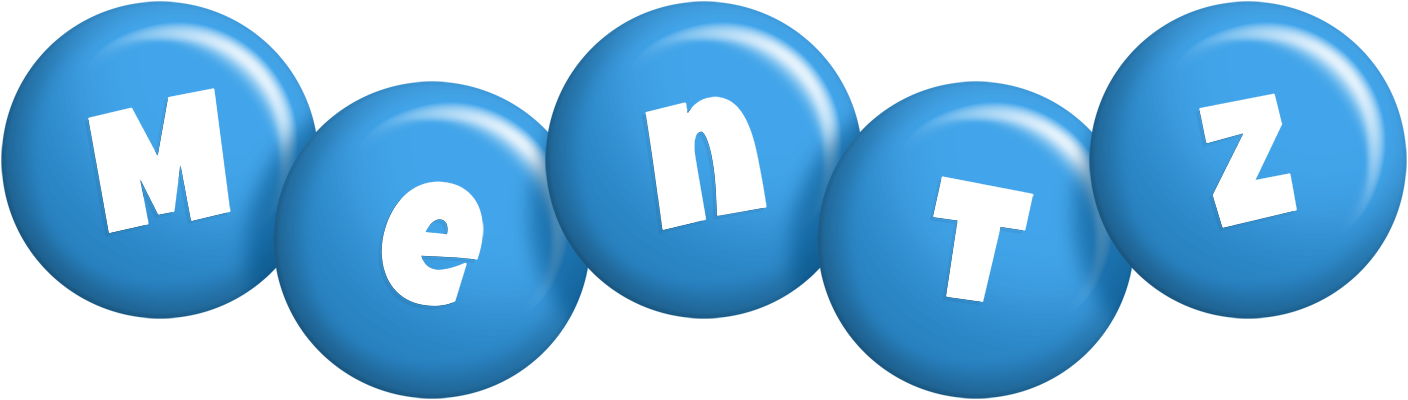 Mentz candy-blue logo