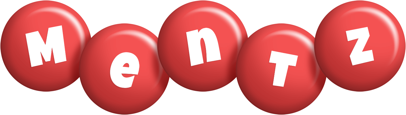Mentz candy-red logo