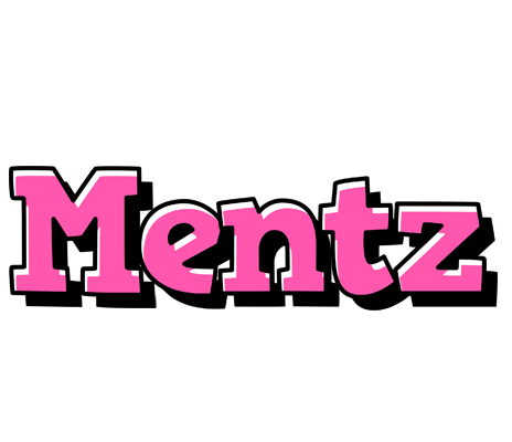 Mentz girlish logo