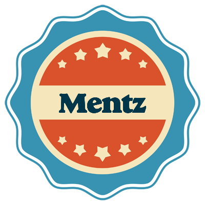 Mentz labels logo