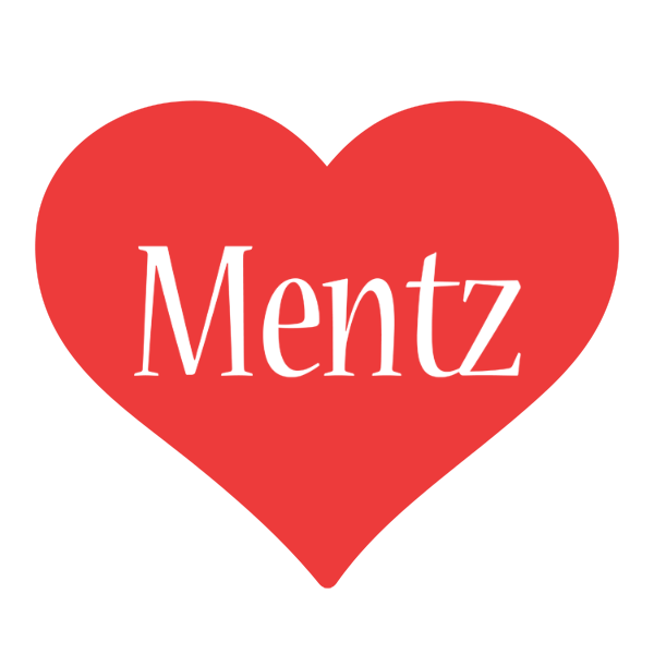 Mentz love logo