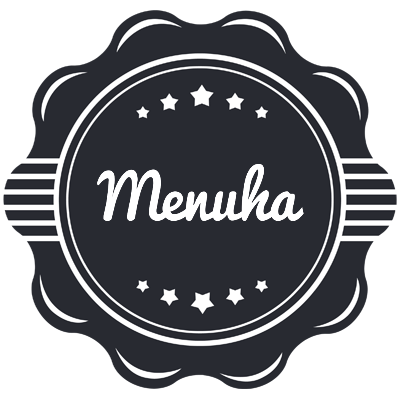 Menuha badge logo