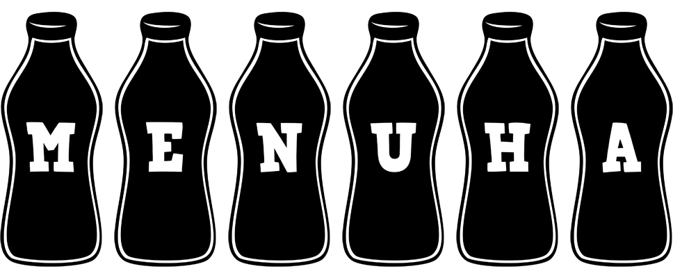 Menuha bottle logo