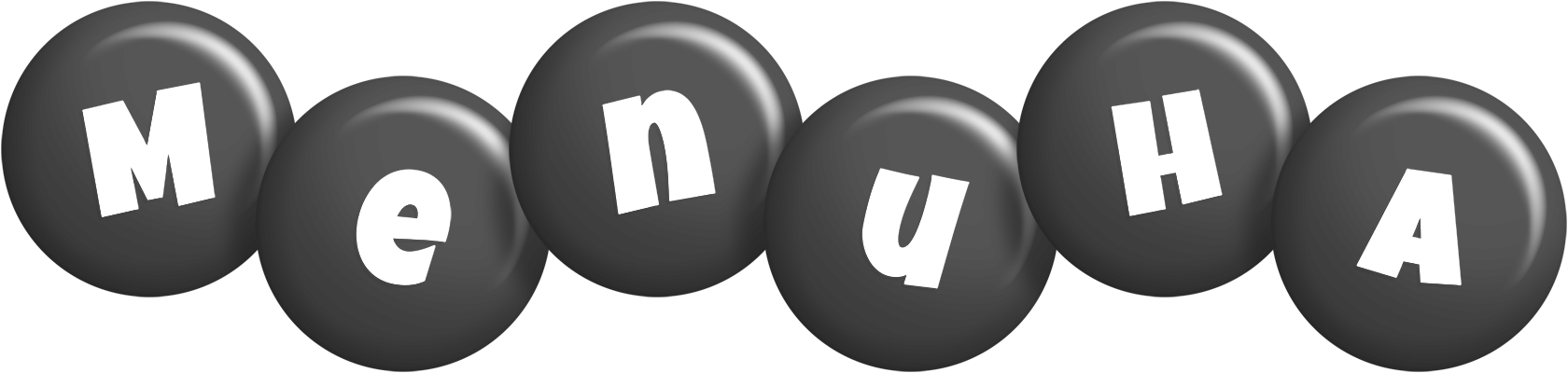Menuha candy-black logo
