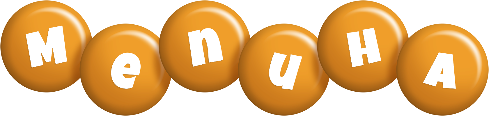 Menuha candy-orange logo