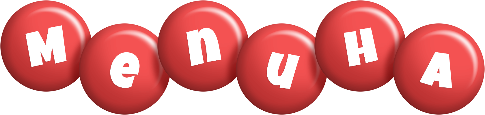 Menuha candy-red logo