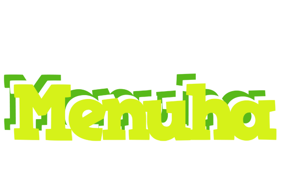 Menuha citrus logo