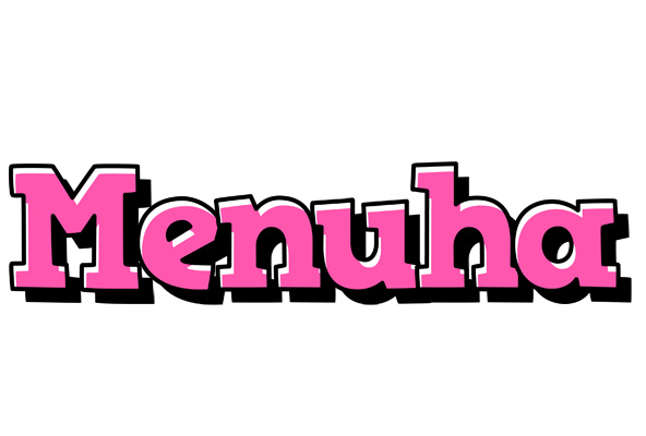 Menuha girlish logo
