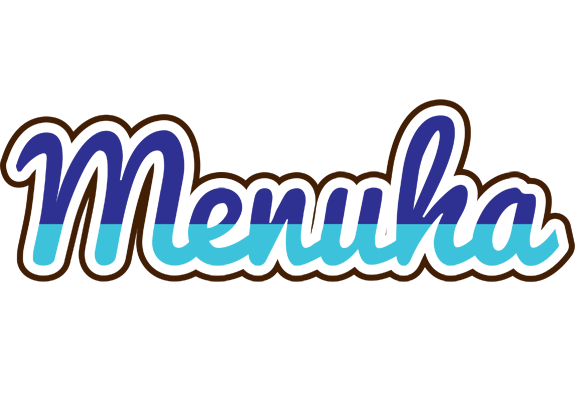 Menuha raining logo