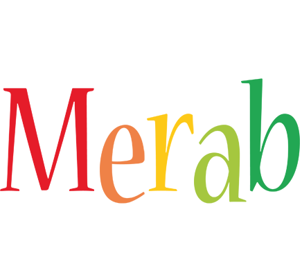 Merab birthday logo