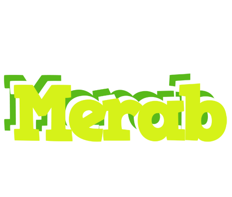 Merab citrus logo