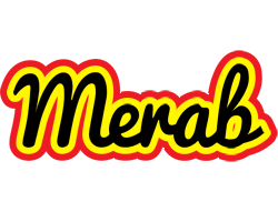Merab flaming logo
