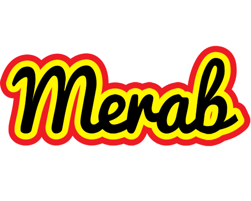 Merab flaming logo