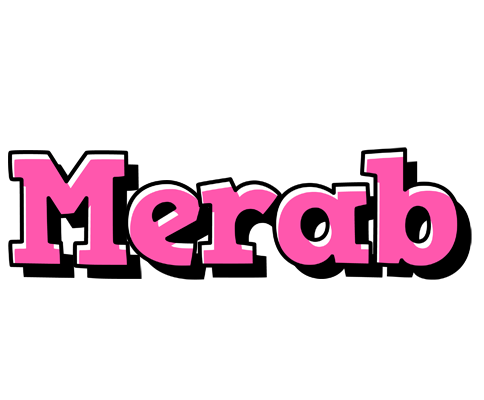 Merab girlish logo