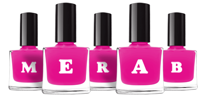 Merab nails logo