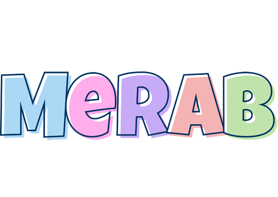 Merab pastel logo