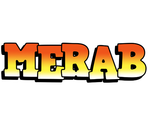 Merab sunset logo