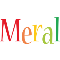 Meral birthday logo