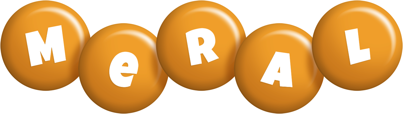 Meral candy-orange logo