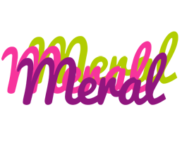 Meral flowers logo