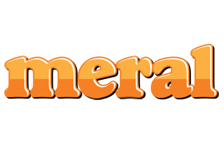 Meral orange logo