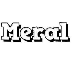 Meral snowing logo