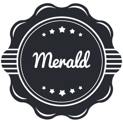 Merald badge logo