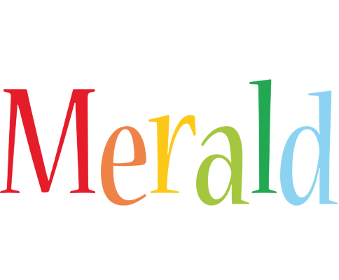 Merald birthday logo