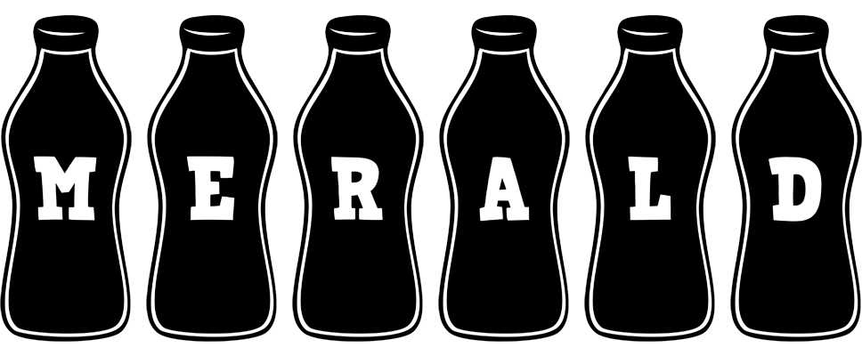 Merald bottle logo