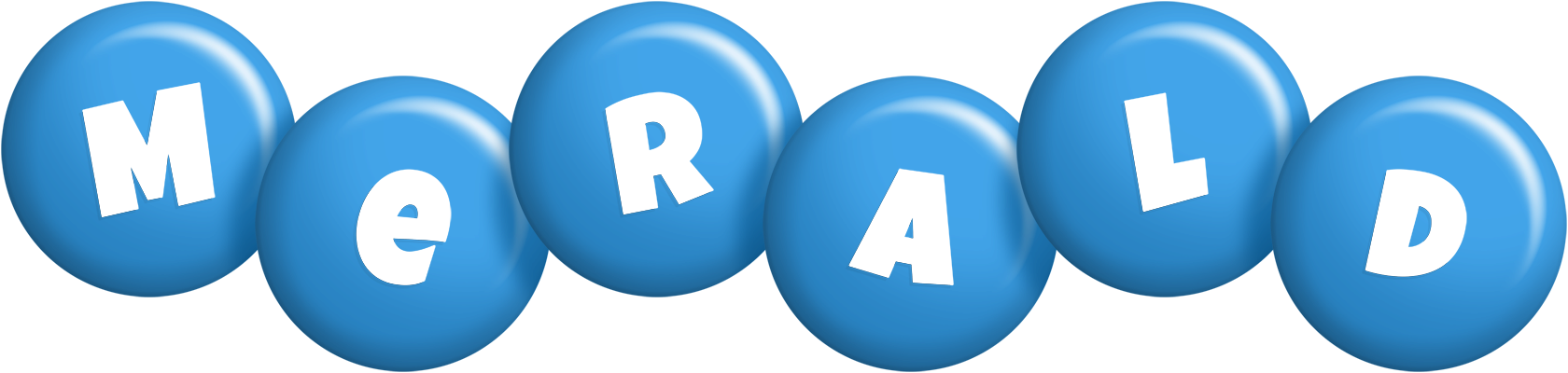 Merald candy-blue logo