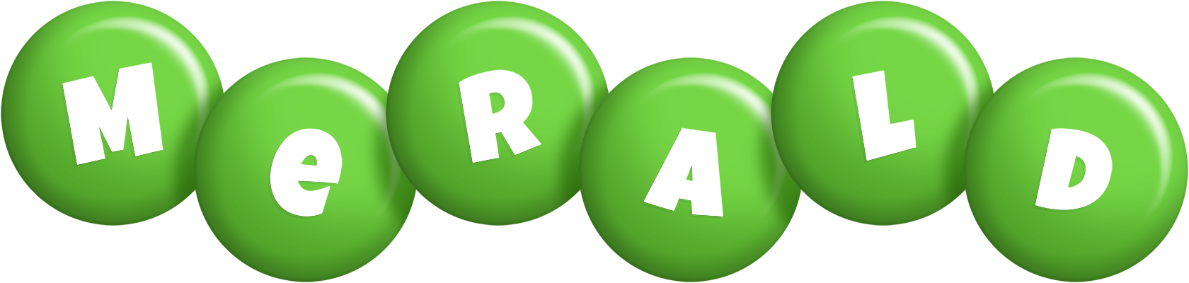 Merald candy-green logo