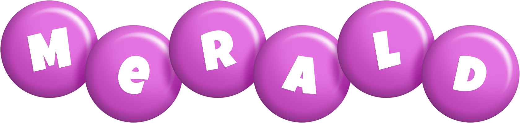 Merald candy-purple logo