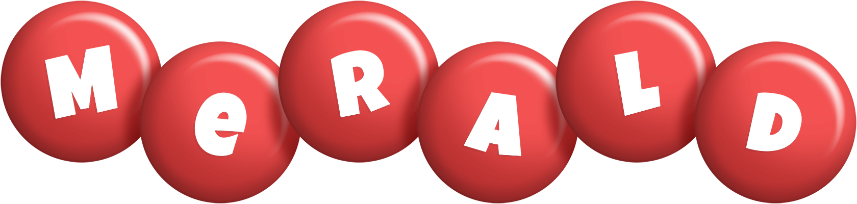 Merald candy-red logo