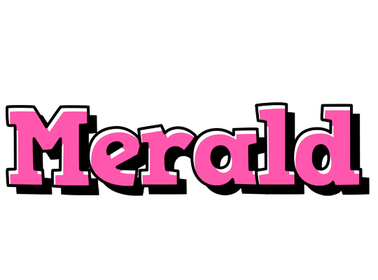 Merald girlish logo