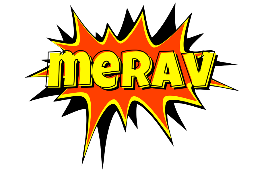 Merav bazinga logo