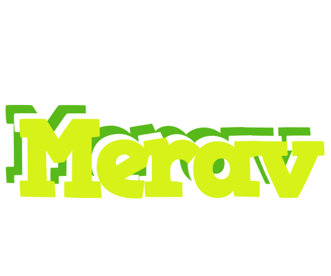 Merav citrus logo