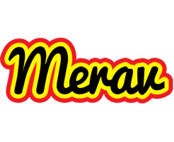 Merav flaming logo