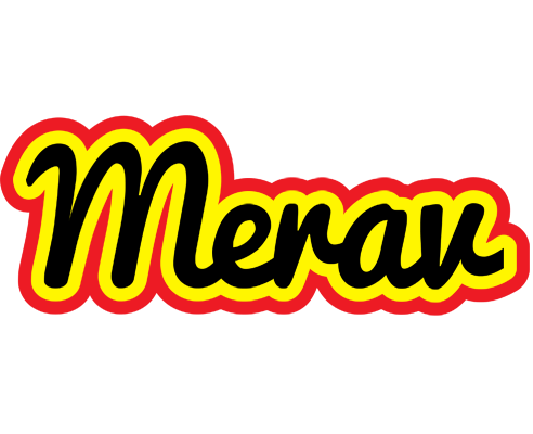 Merav flaming logo