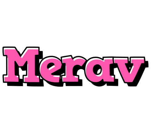 Merav girlish logo