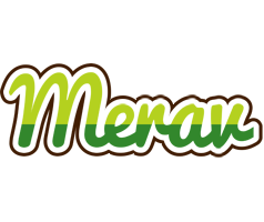 Merav golfing logo