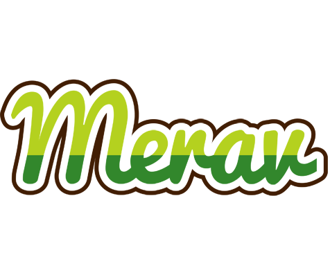 Merav golfing logo