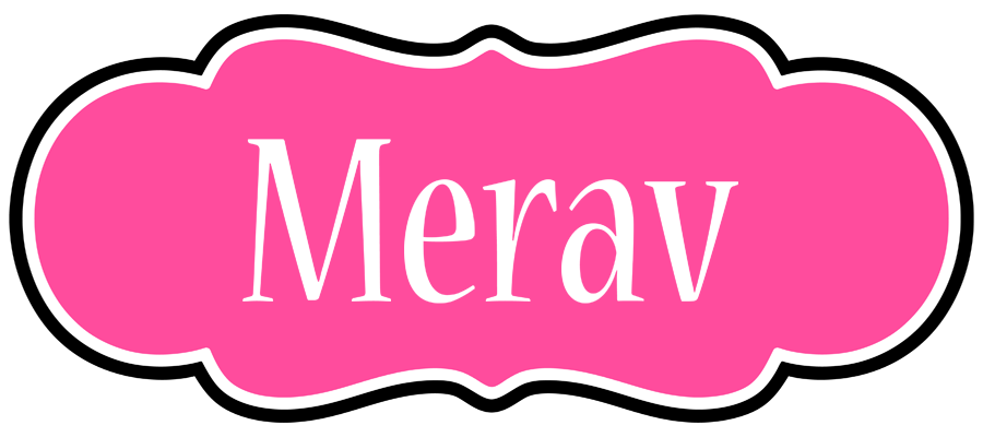 Merav invitation logo