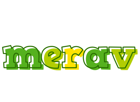 Merav juice logo