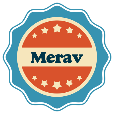 Merav labels logo