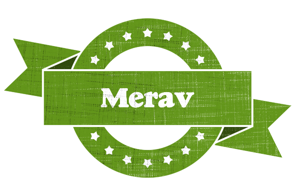 Merav natural logo